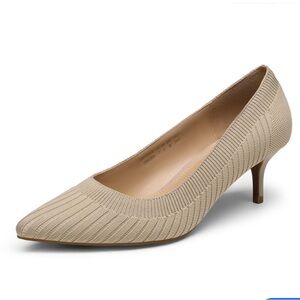 Dream Pairs Beige Women's Heels